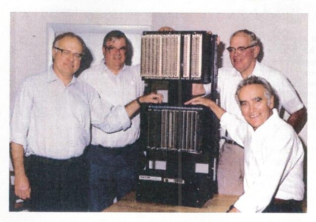 Richard Morley, Tom Bossevain, George Schwenk and Jonas Landau